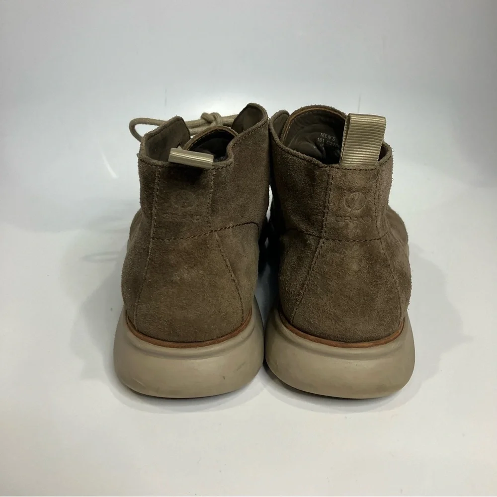 Cole Haan zerogrand suede‎ chukka boots taupe men’s size 10 business casual